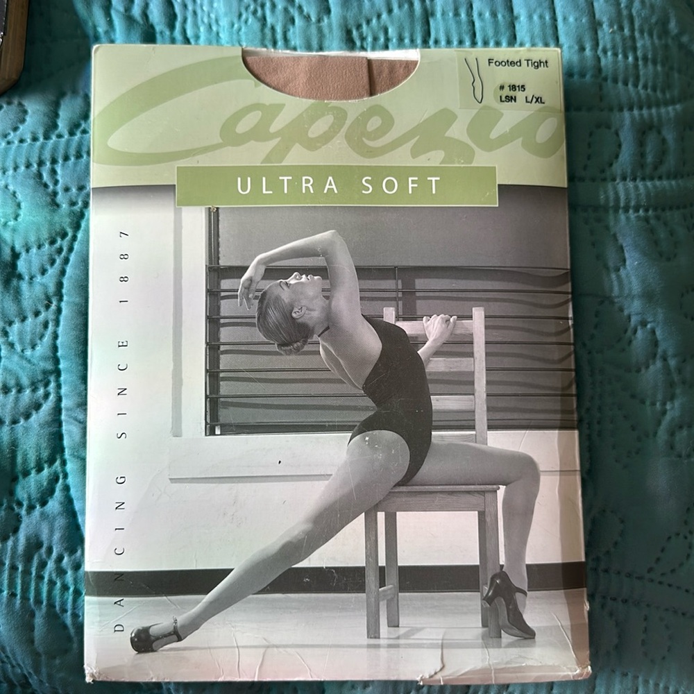 CAPEZIO ULTRASOFT FOOTED TIGHT #1815